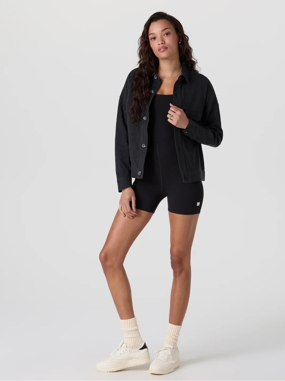 Vuori Mackenzie Cropped Shirt Jacket